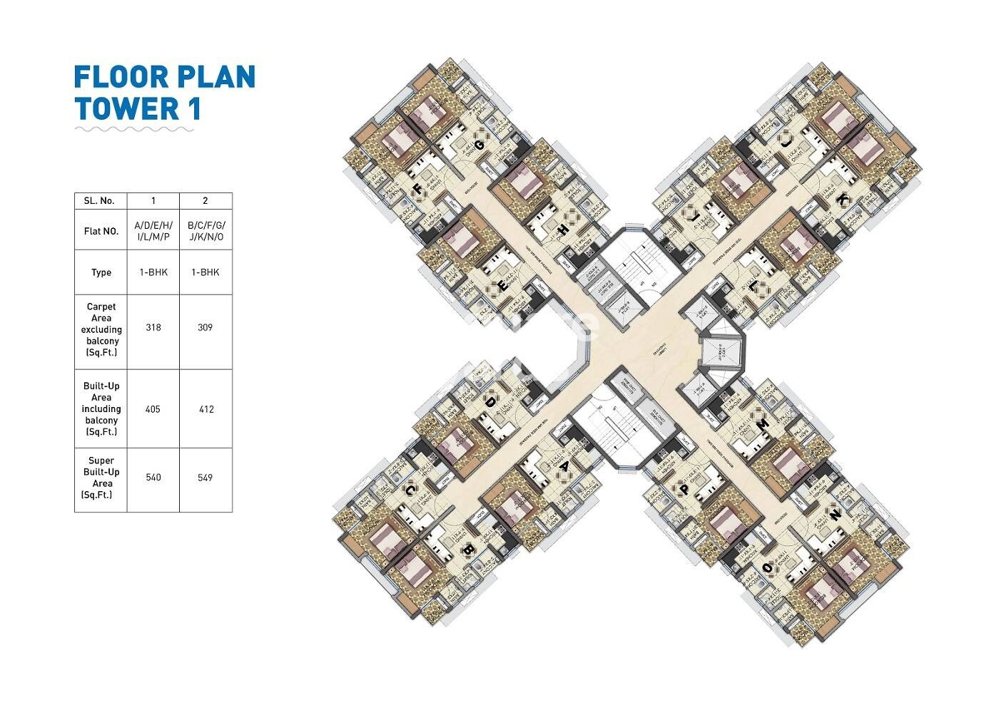 Alcove New Kolkata Floor Plans 2