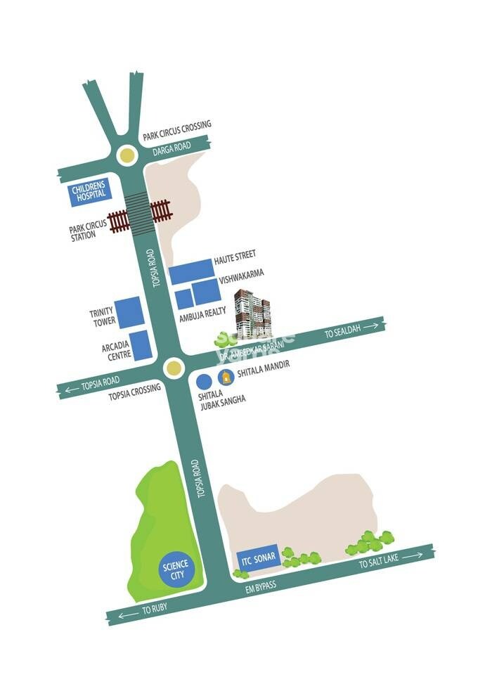 Alcove Regency Location Image