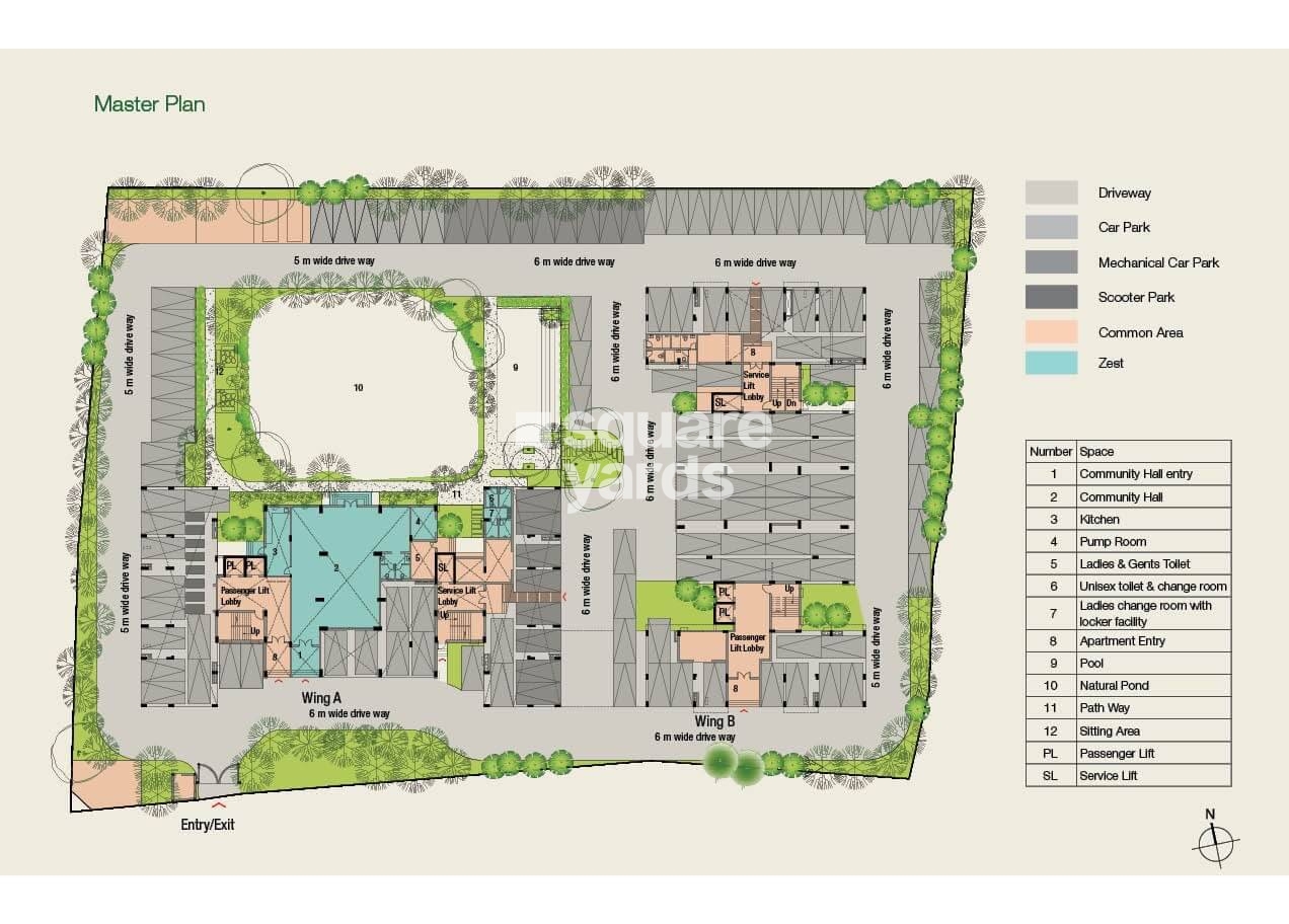 Ambuja Neotia Udvita Master Plan Image