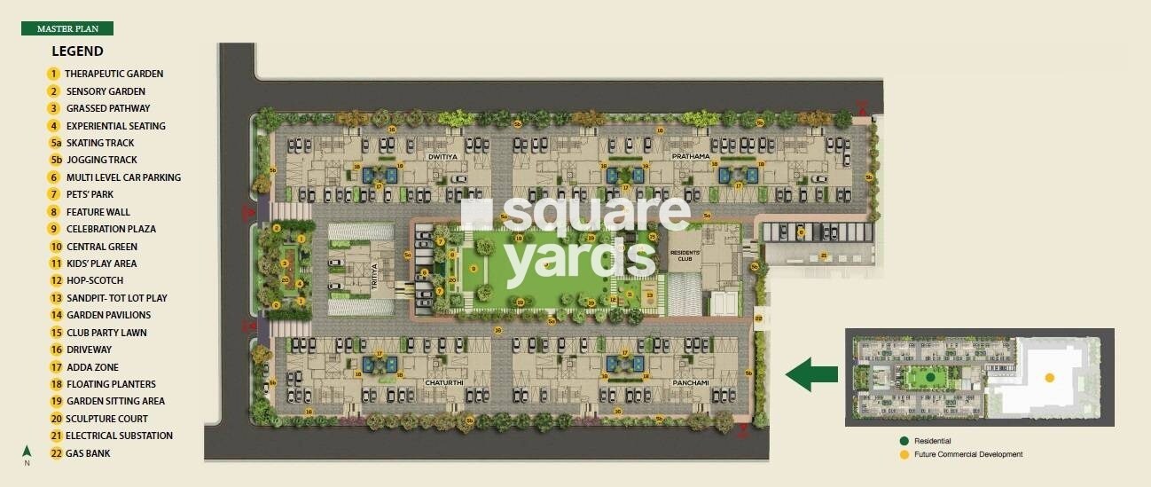 Ambuja Urvisha The Condoville Master Plan 1