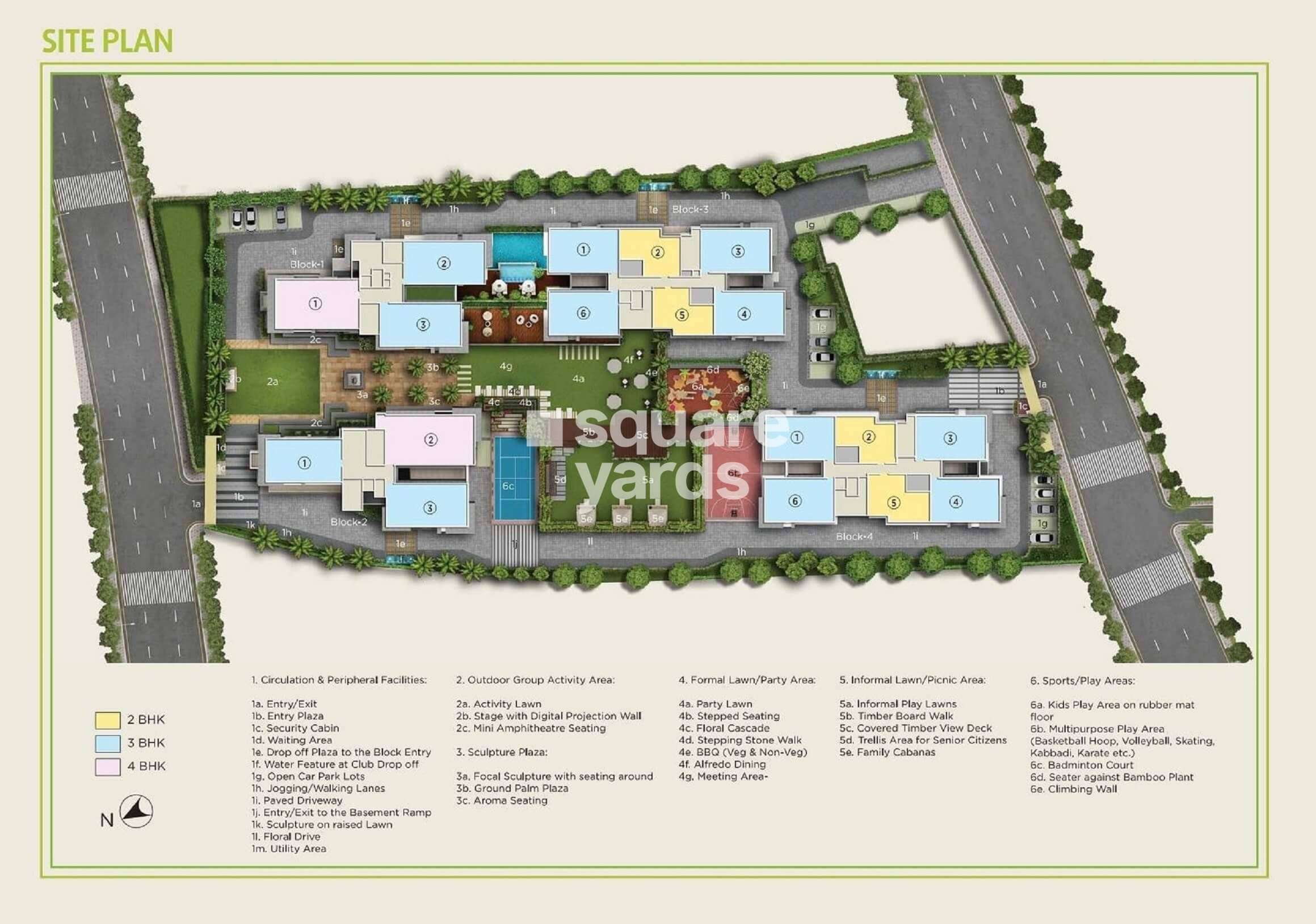 amit realty and shree rsh group ecos master plan image1
