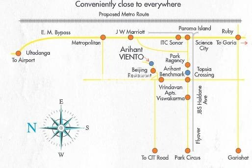 Arihant Viento Location Image