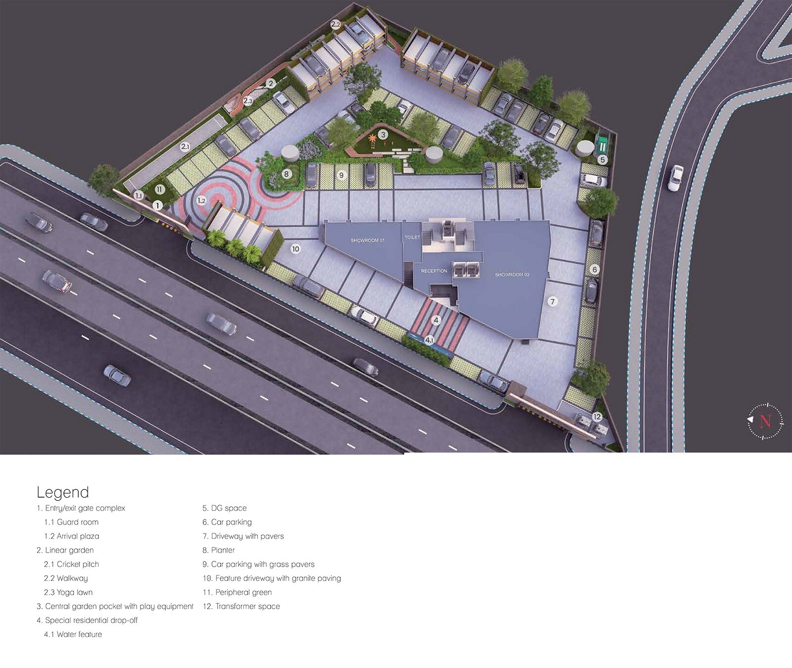 Arya-Altamount_an aerial view of a city with a freeway