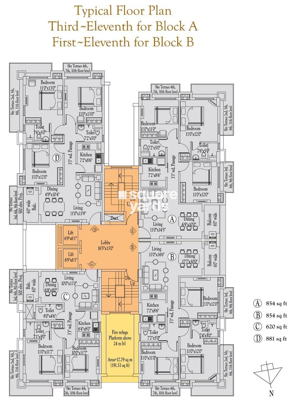 Ascon Era Floor Plans