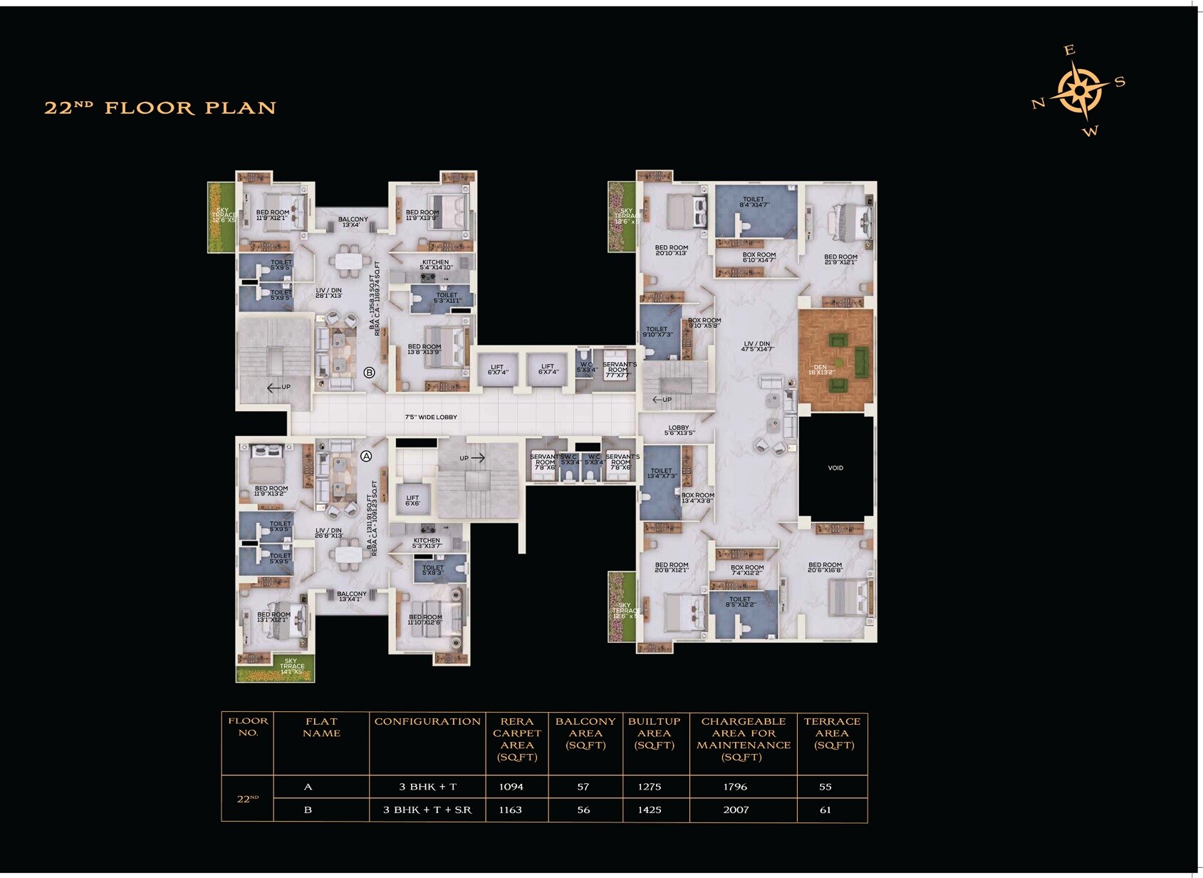 ATK The Burj Floor Plans 4