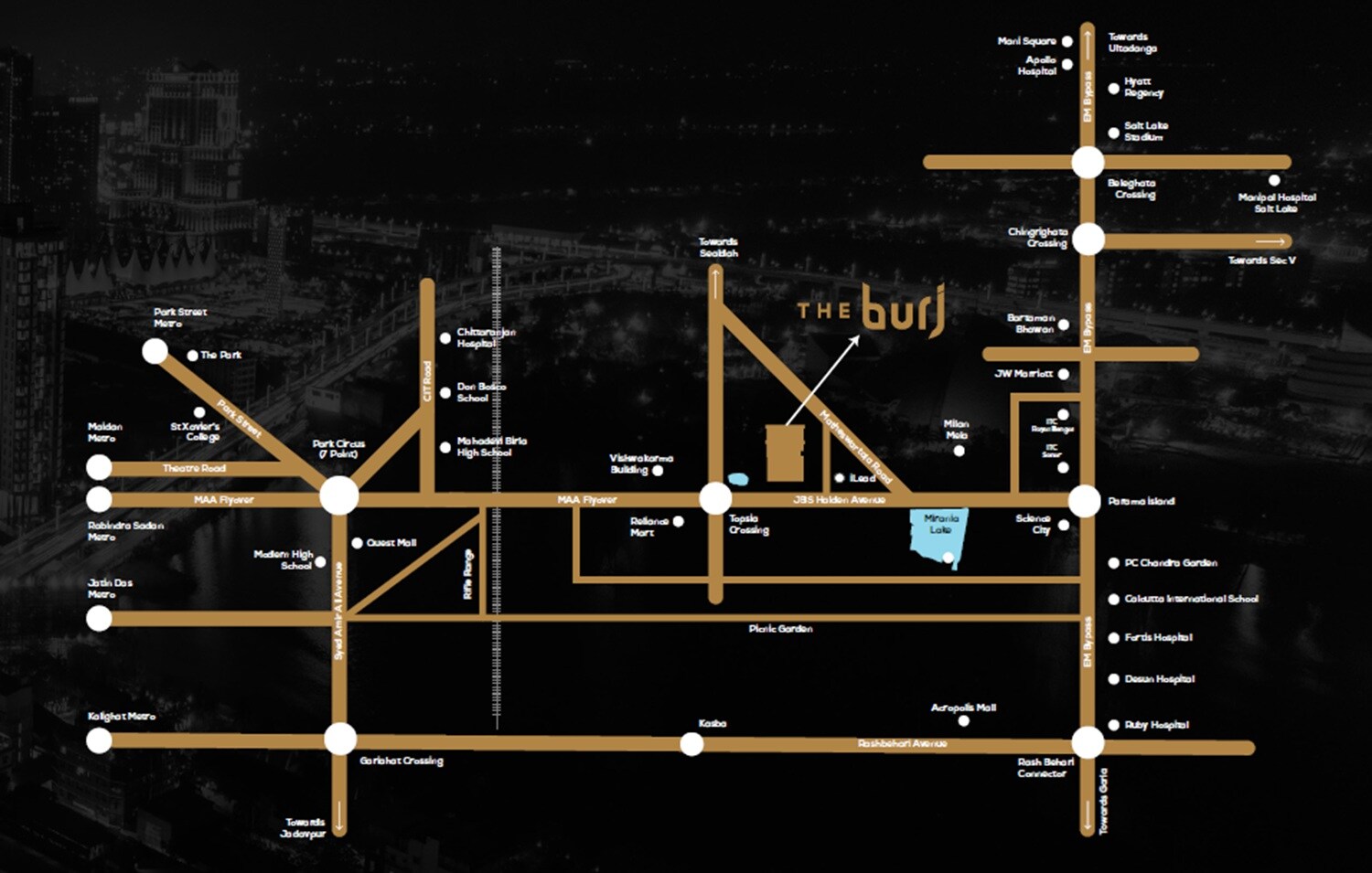 ATK The Burj Location Image