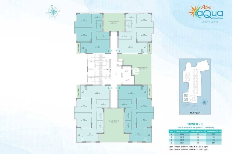 Atri Aqua Floor Plans 1