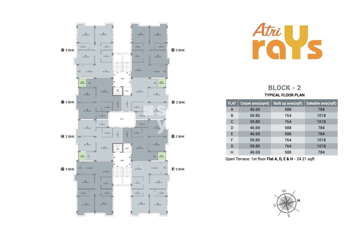 Atri Rays Floor Plans