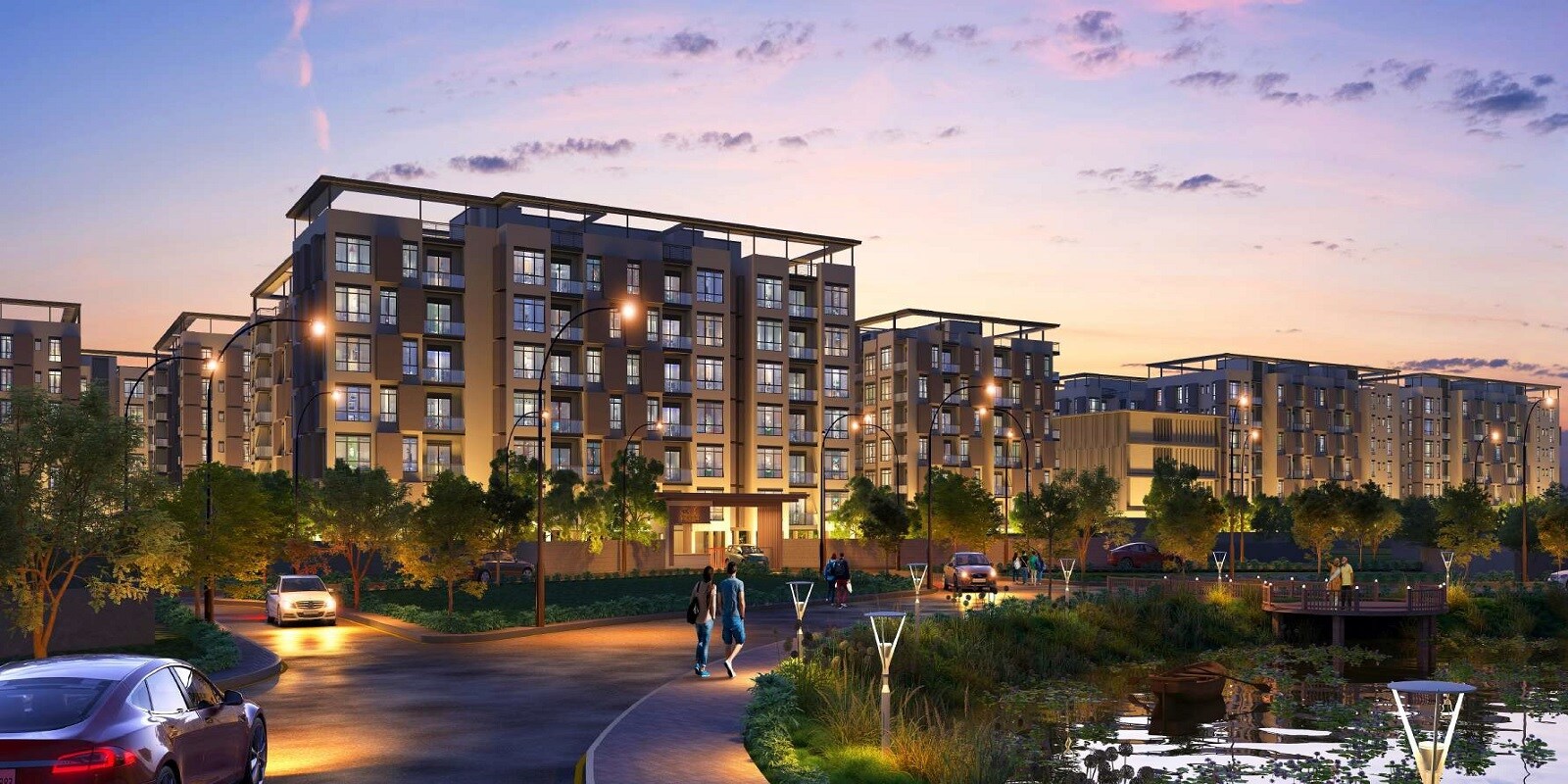 Aztek Tilottama residential project in Thakurpukur