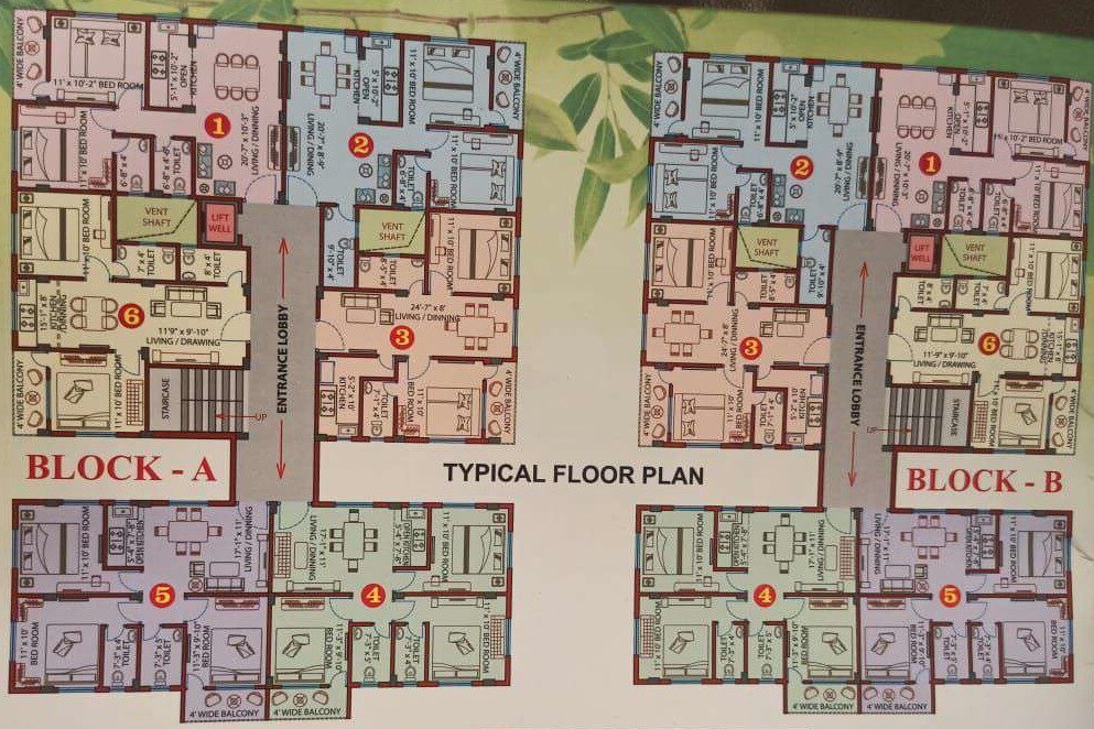 Basu Shakuntala Abasan Floor Plans