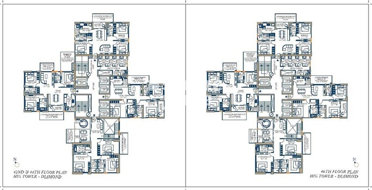 Bengal Peerless Avidipta Floor Plans
