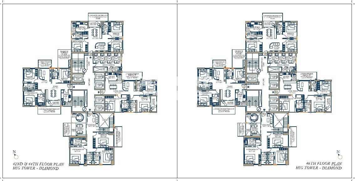 Bengal Peerless Avidipta Floor Plans