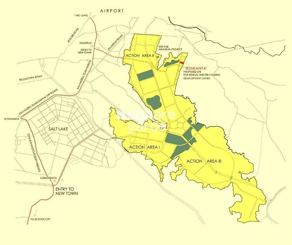 Bengal Teen Kanya Location Image