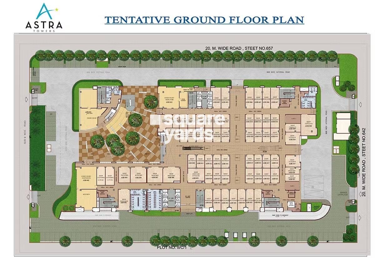 Bharti Astra Towers Floor Plans