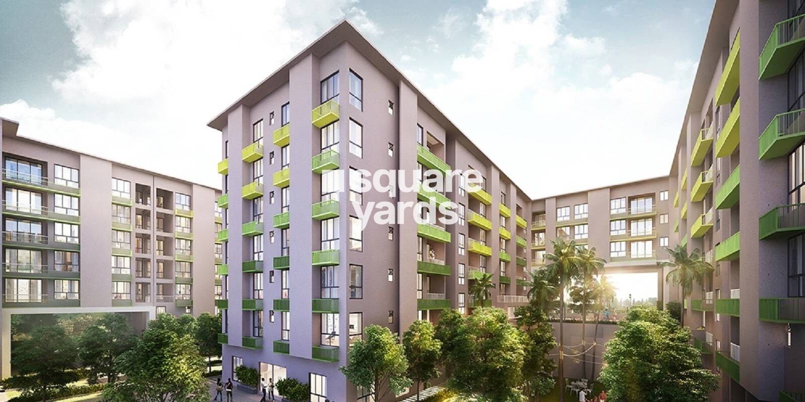Bhawani Courtyard residential project in Madhyamgram