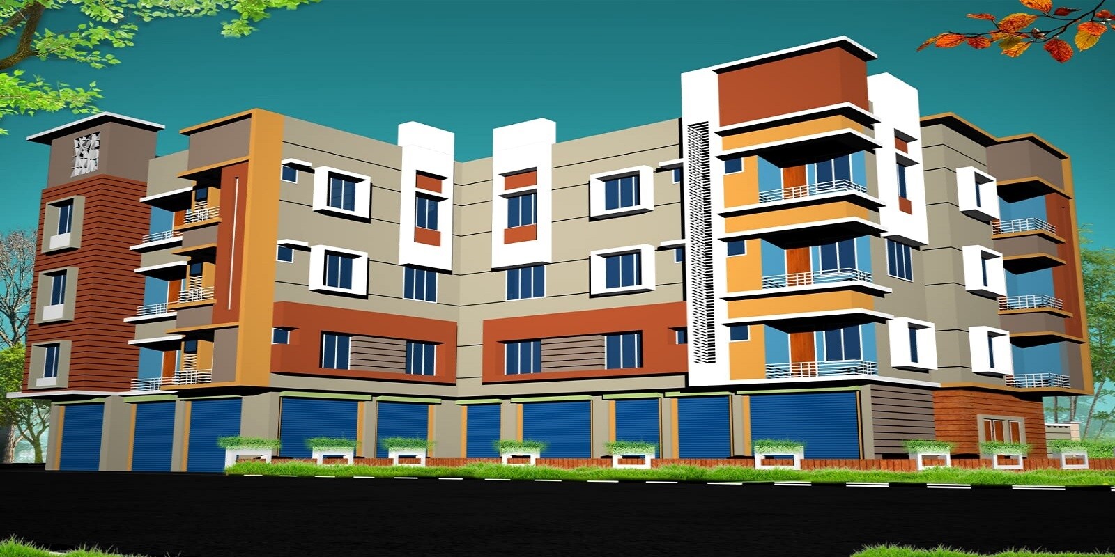 Chatterjee Kalipada Apartments residential project in Rajpur Sonarpur