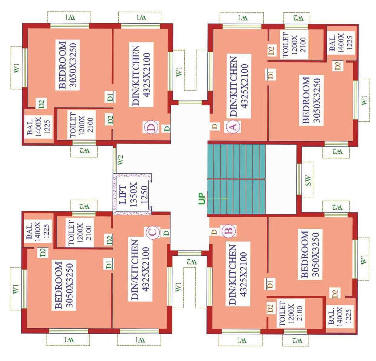 Dharitri Royal Enclave Apartment
