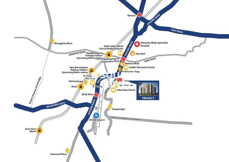 Diamond Navya Location Image