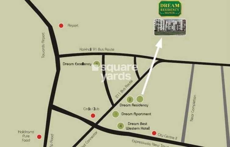 Dream Residency Manor Location Image