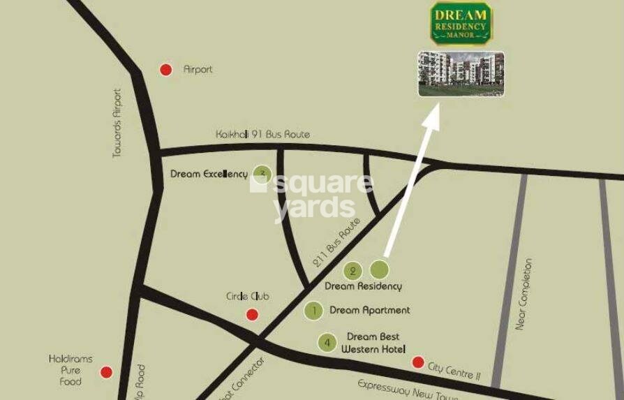 Dream Residency Manor Location Image