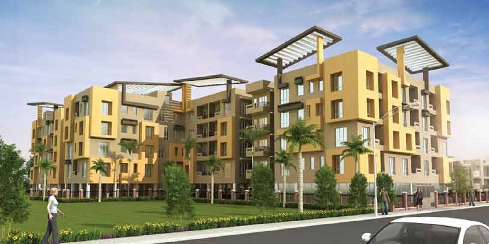 DVA Dharitri Titanium residential project in Madhyamgram