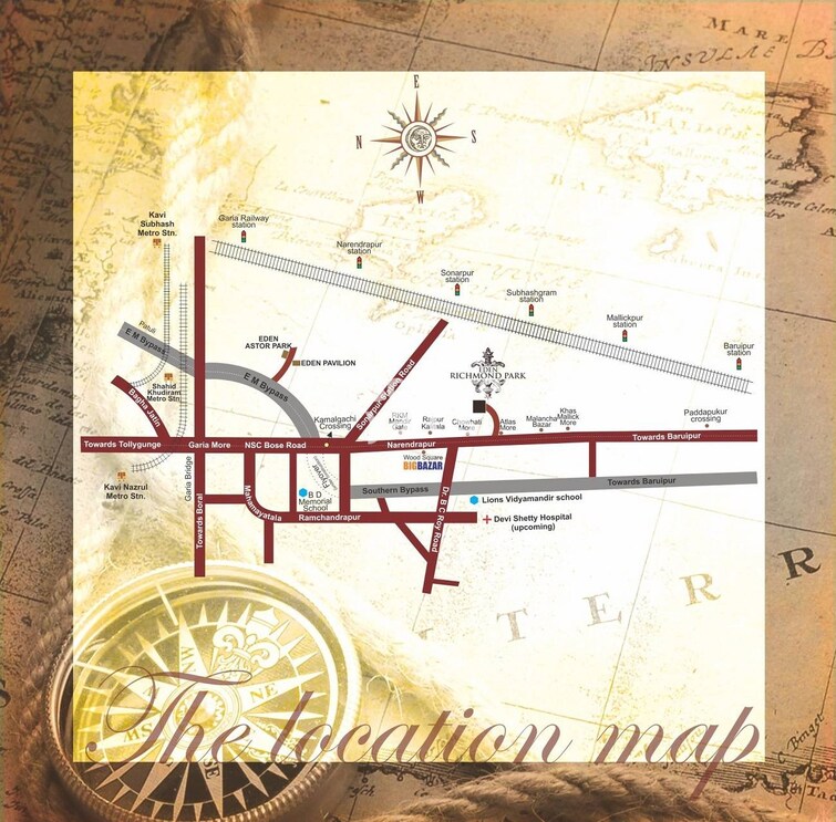 Eden Richmond Park Location Image