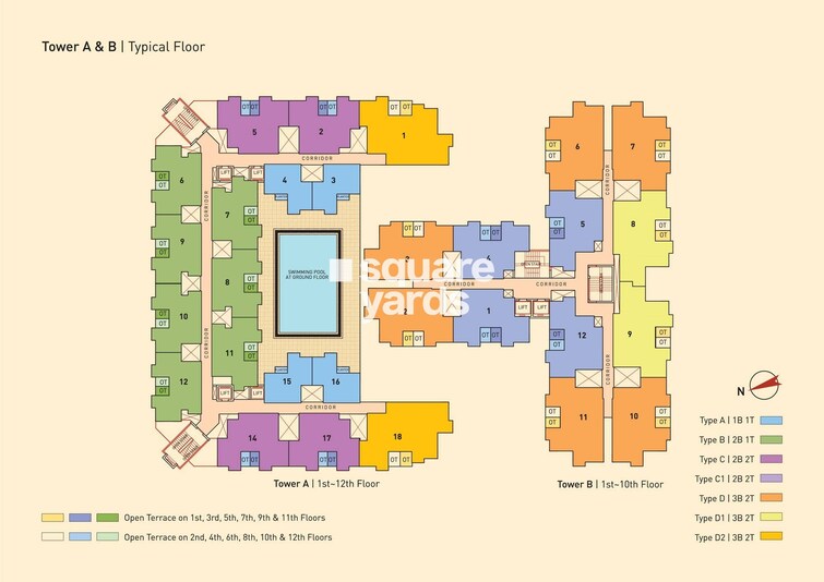 Eden Solaris Joka Floor Plans