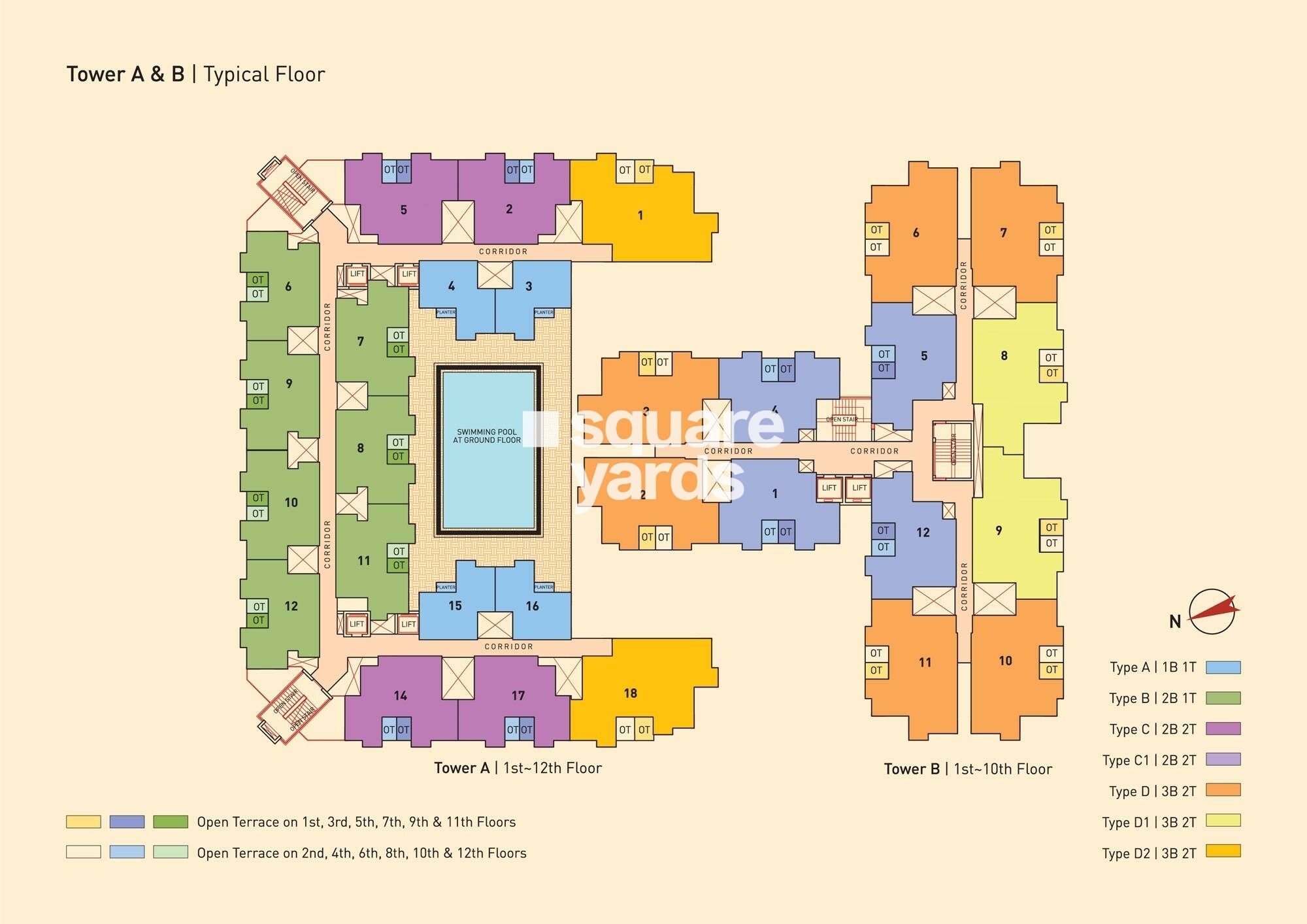 Eden Solaris Joka Floor Plans