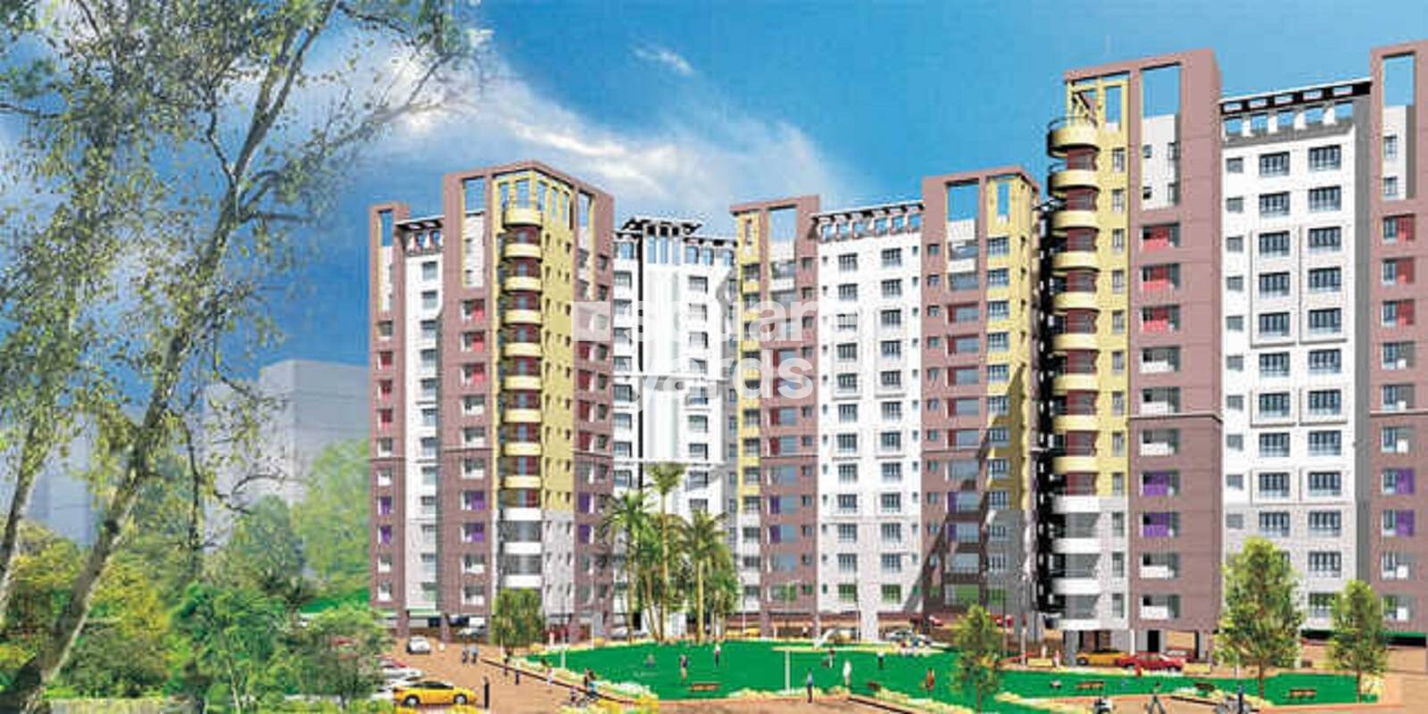 Ekta World Oleander residential project in Tangra