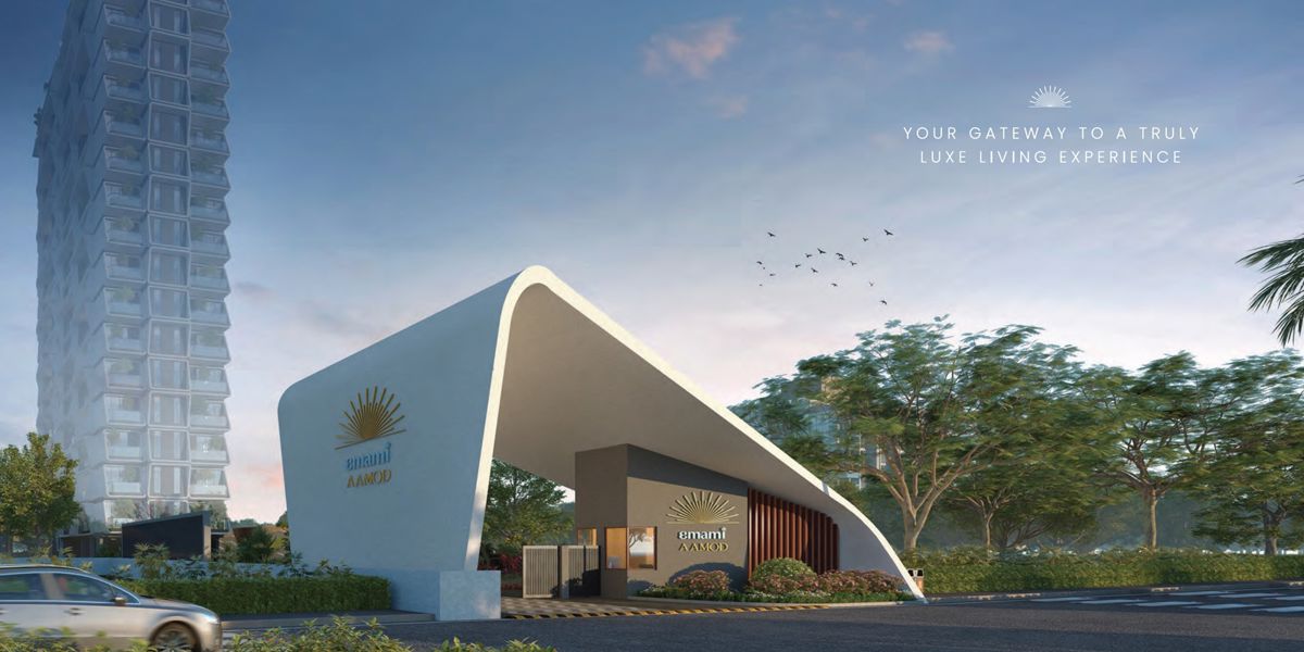 Emami Aamod Entrance View