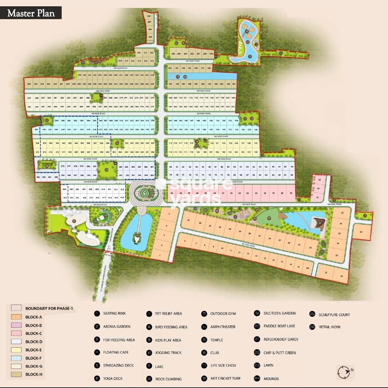 Emami Aastha Master Plan 1