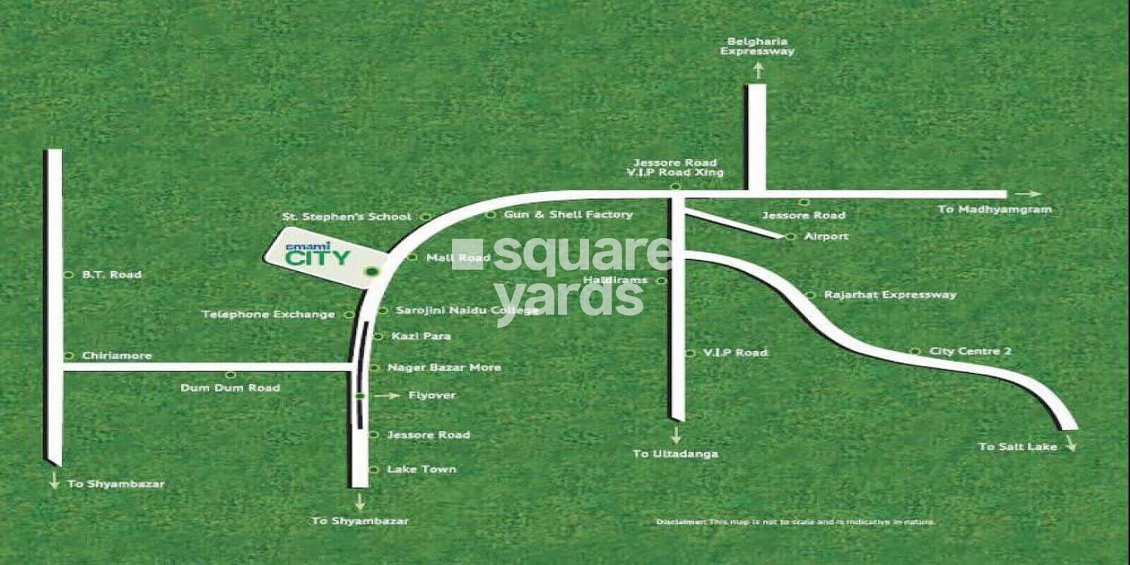 Emami City Location Image