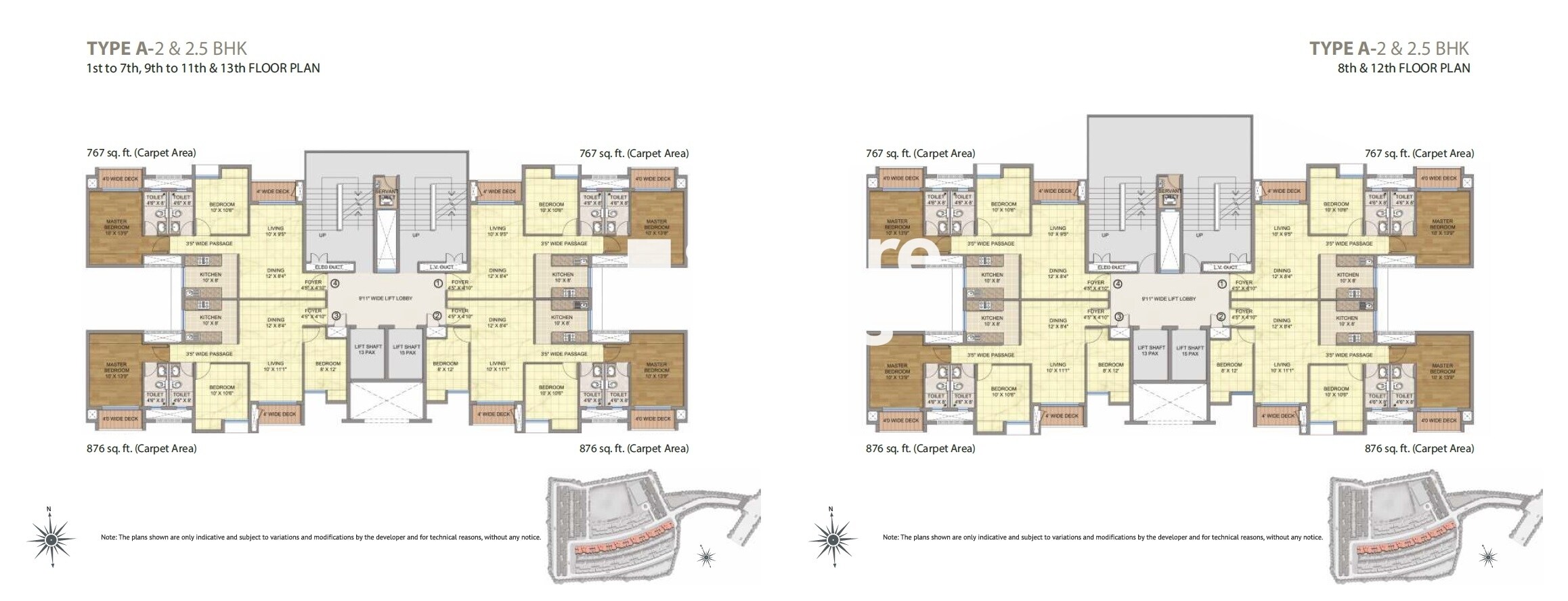 Emami City Floor Plans 1
