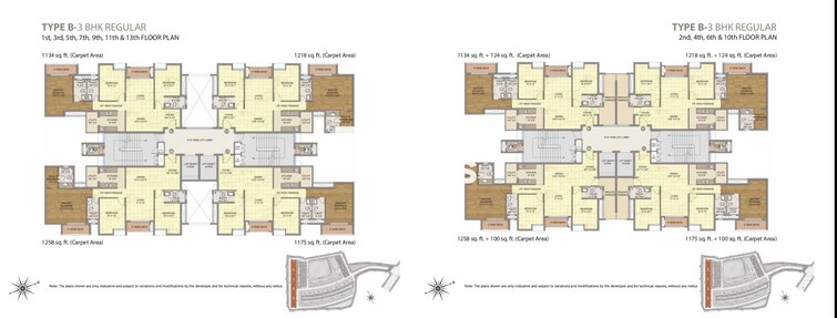 Emami City Floor Plans 2