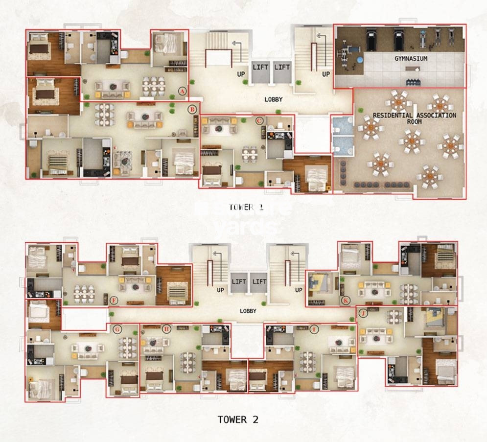 Etha SU Casa Royal Floor Plans