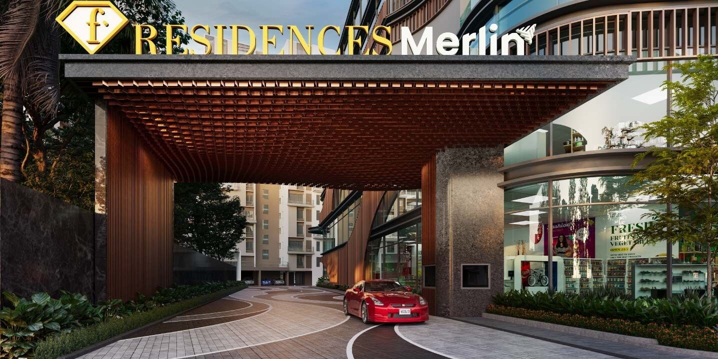 F Residences Merlin Entrance View 2