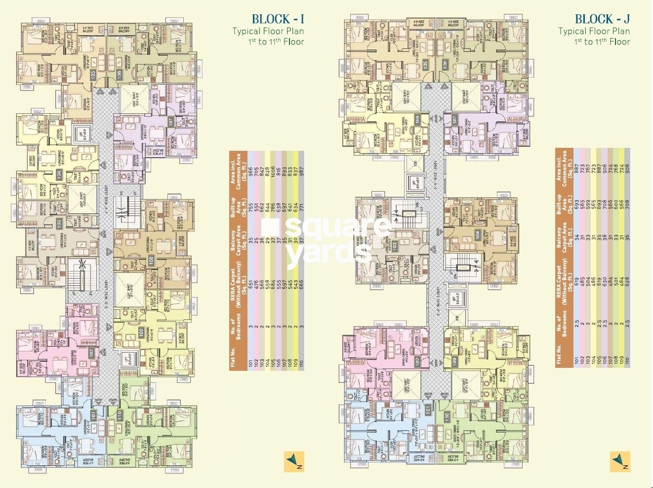 Fortune Heights Barasat Floor Plans 2