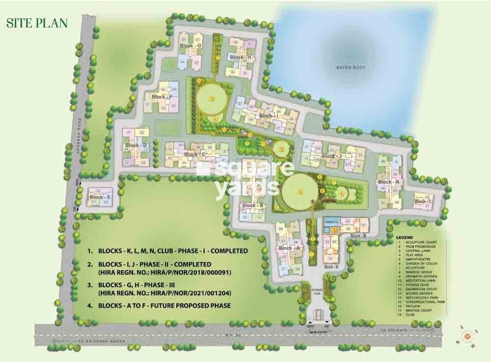 Fortune Heights Barasat Master Plan Image