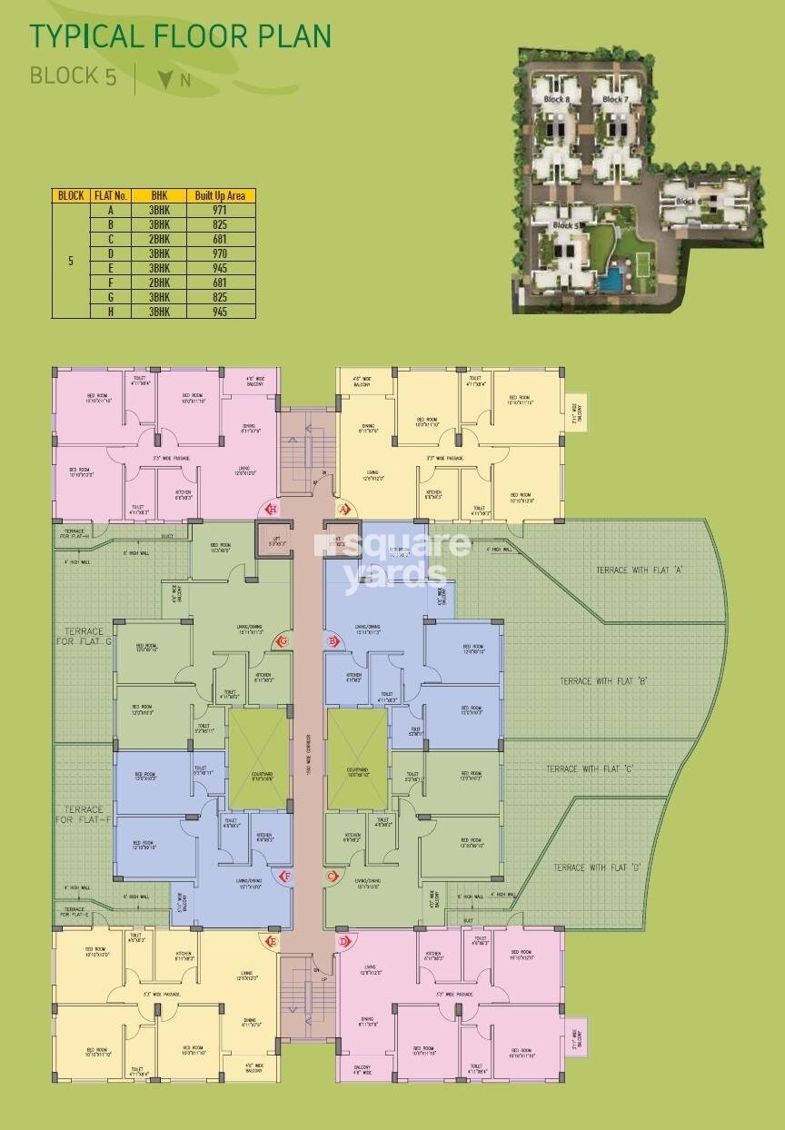 Freshia Apartments Floor Plans