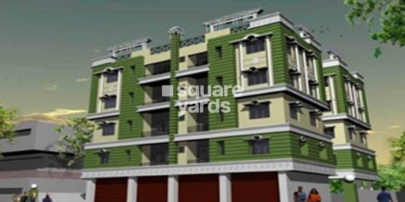 Ganges Mahesh Apartment residential project in Salkia