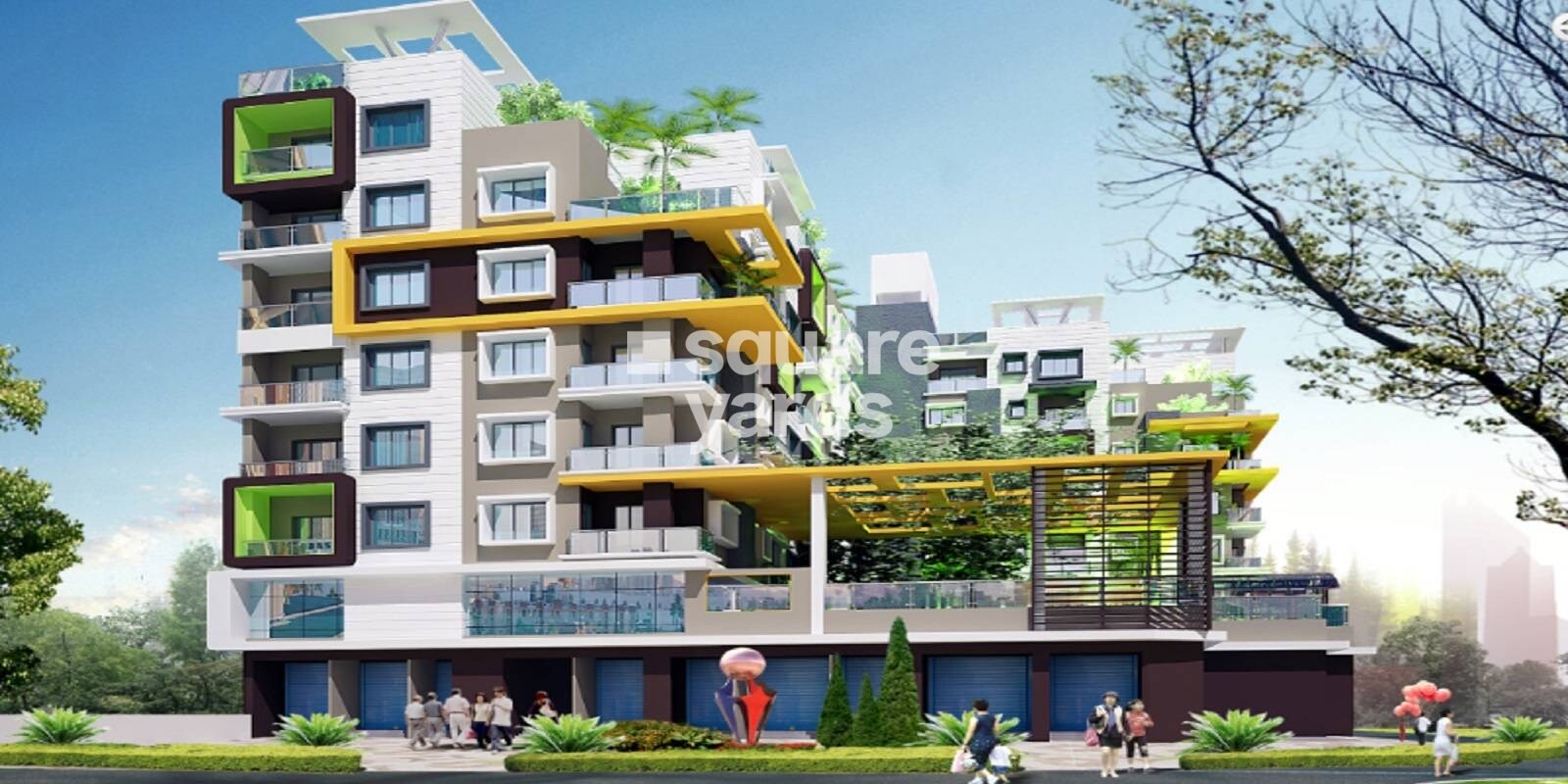 GM Meena Galaxy residential project in Tangra