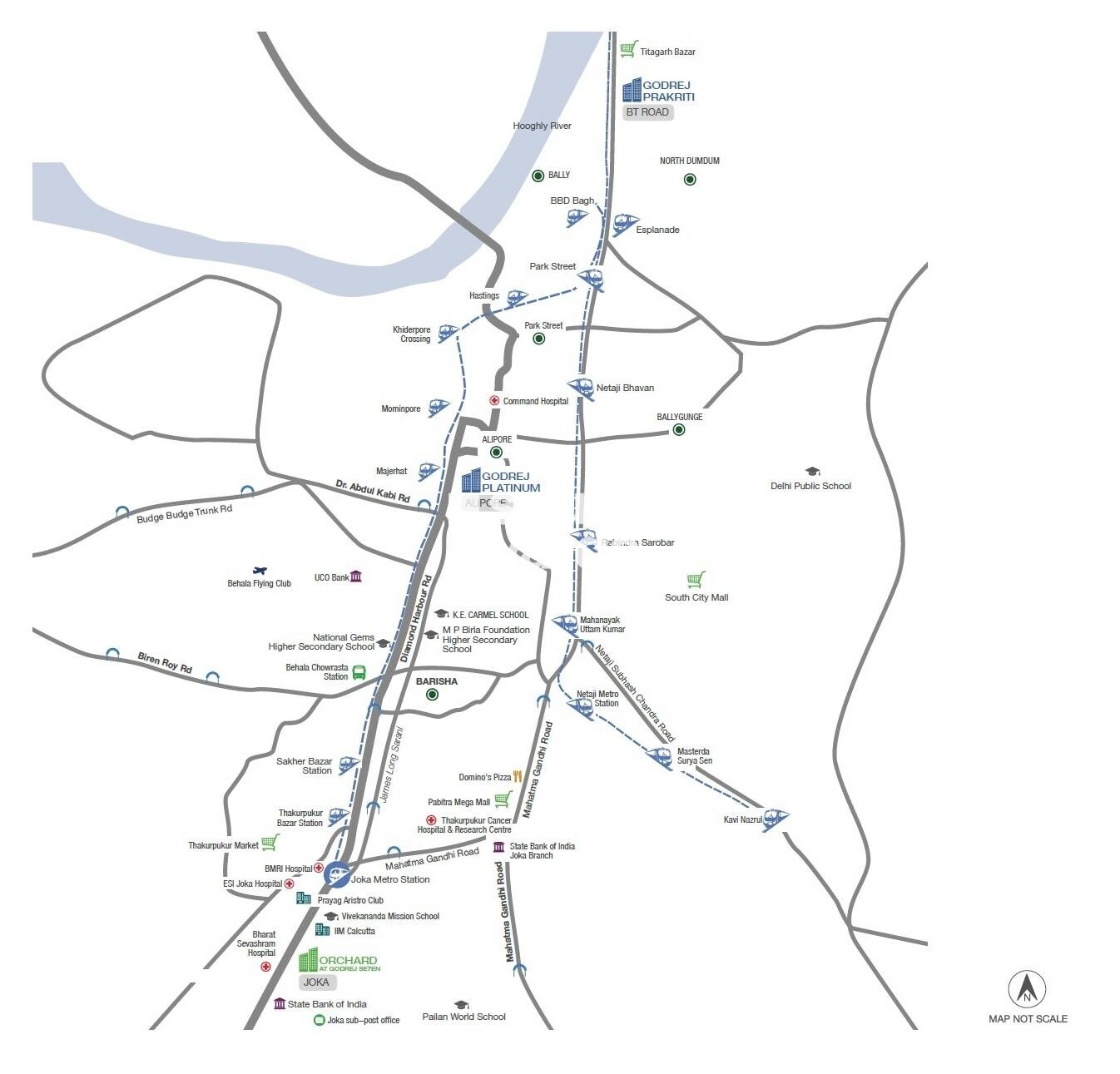 Godrej Orchard Location Image