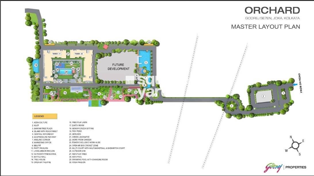 Godrej Orchard Master Plan Image