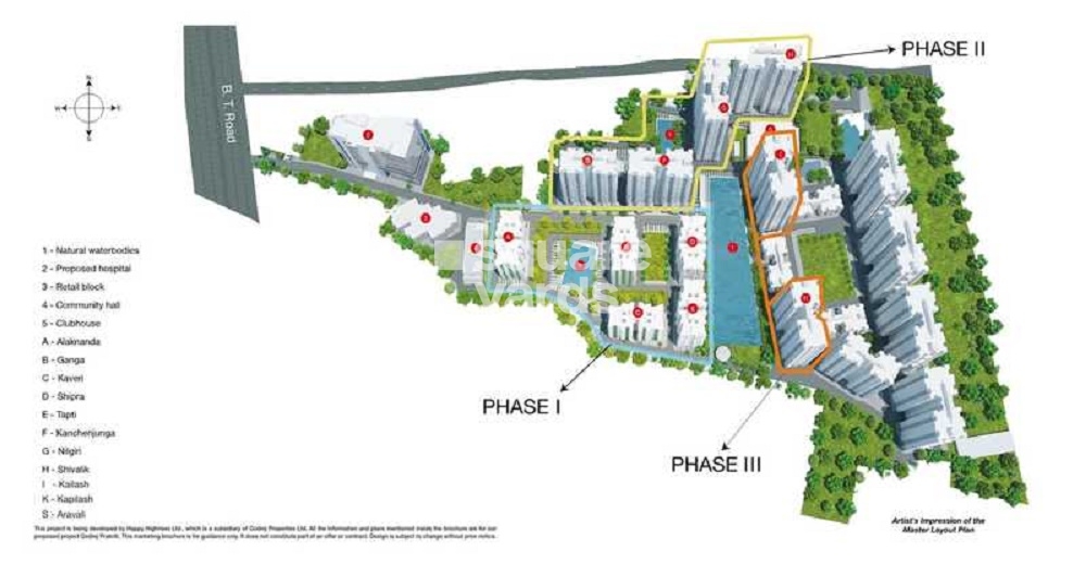 Godrej Prakriti Phase 2 In BT Road, Kolkata @ 51.00 Lac - Floor Plans ...