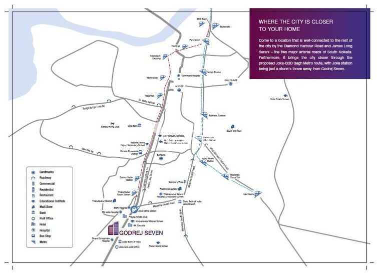 Godrej Seven Location Image