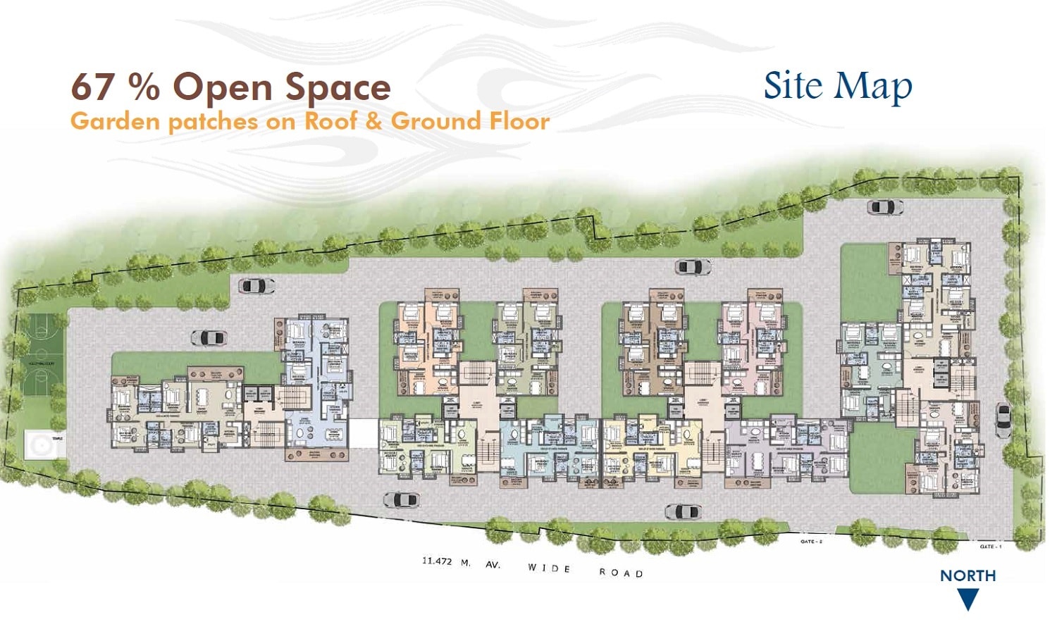 Goel Ganga Residency Master Plan 1