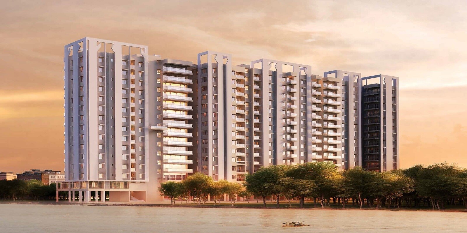 Goel Ganga Residency residential project in Golabari