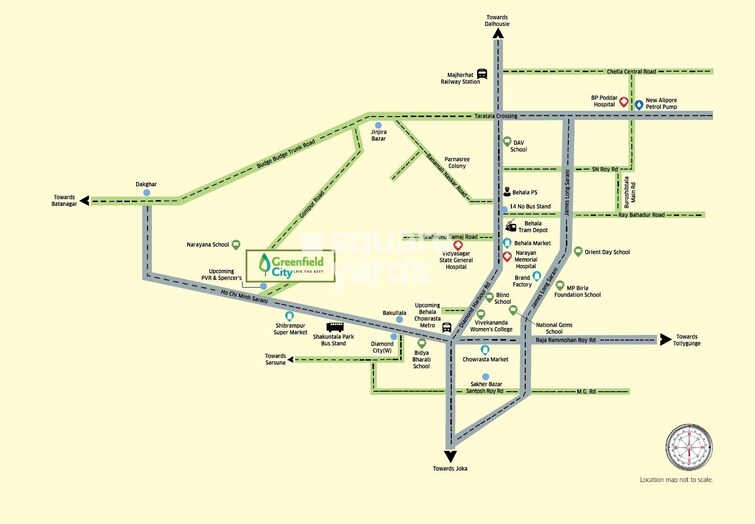 Greenfield City Location Image