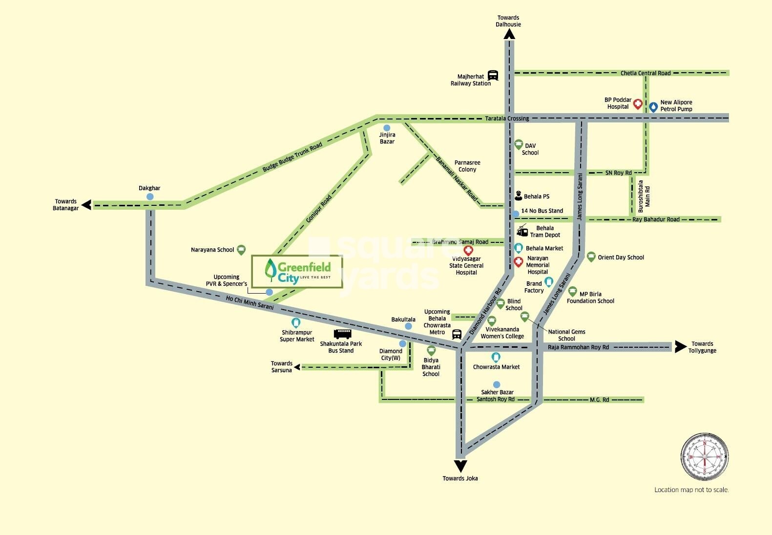 Greenfield City Location Image