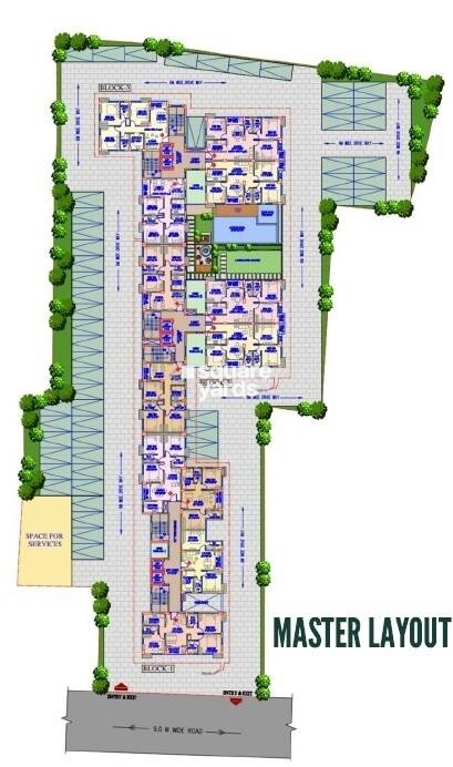 Gurukul-Heights_a collage of photos with a clock on top of them